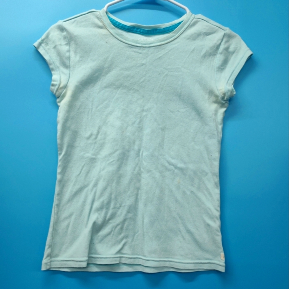 Women's Short Sleeve Tee - Light Blue